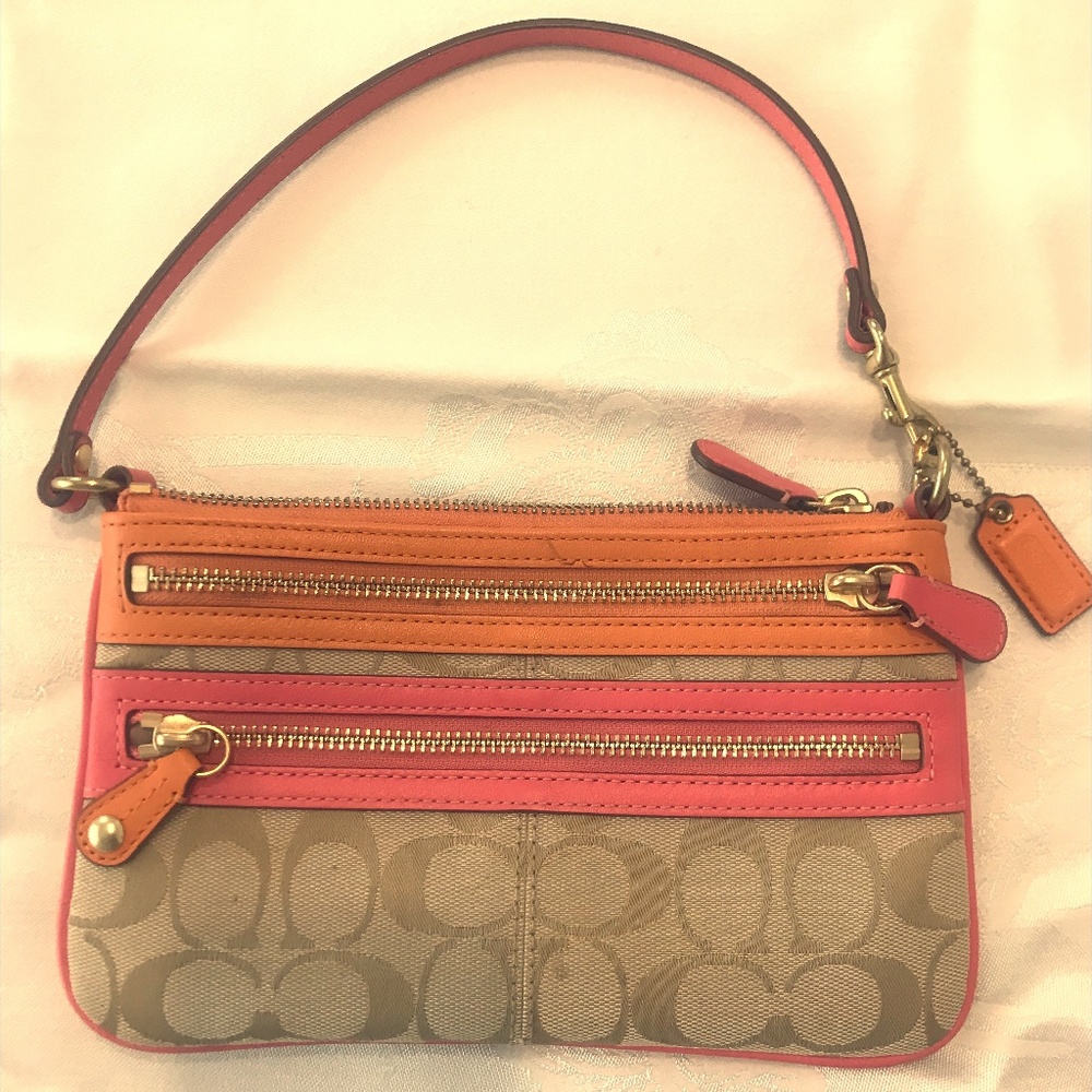 Rare Coach Signature Mini Shoulder Bag